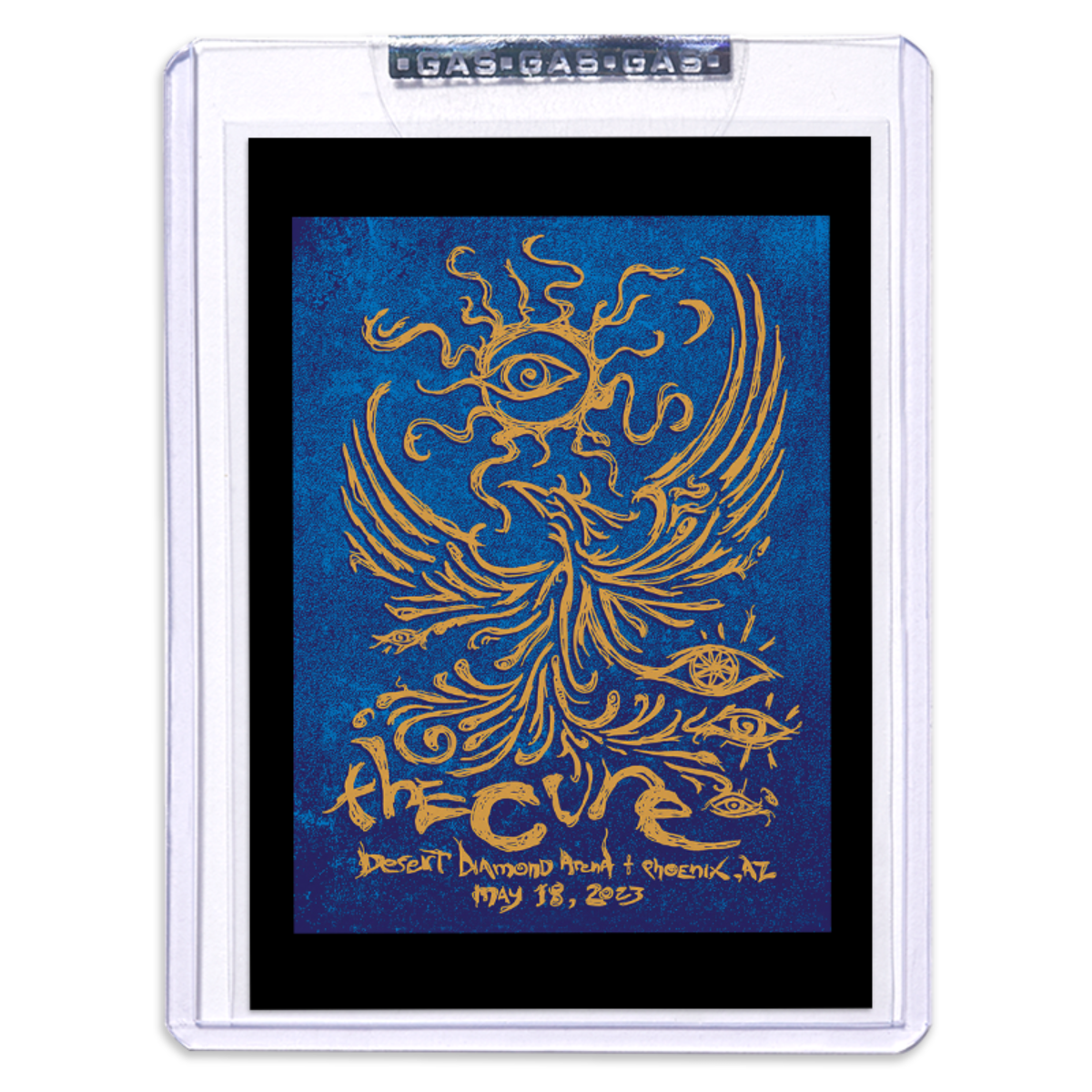 GAS The Cure May 18, 2023, Phoenix, AZ 2nd Edition Trading Card by GIGART