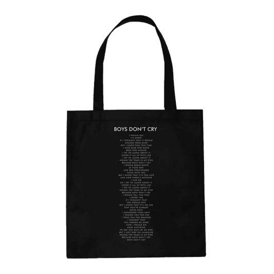 Boys Don't Cry Black Tote
