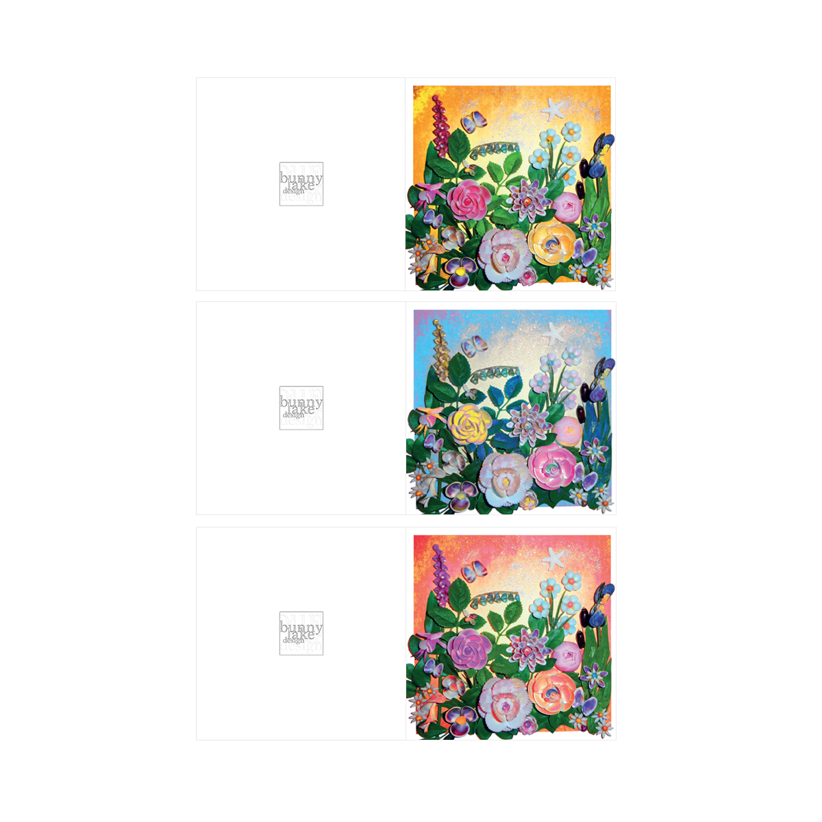 Summer Garden Greeting Cards