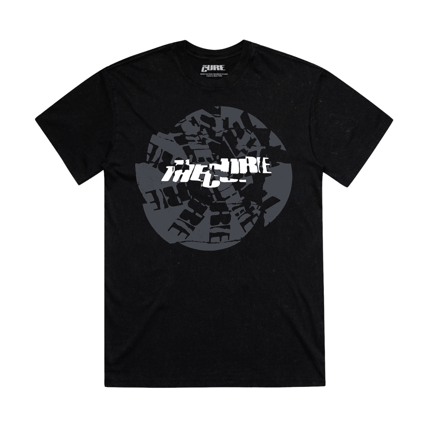 Festival Summer Dateback Black T-Shirt – The Cure UK Store