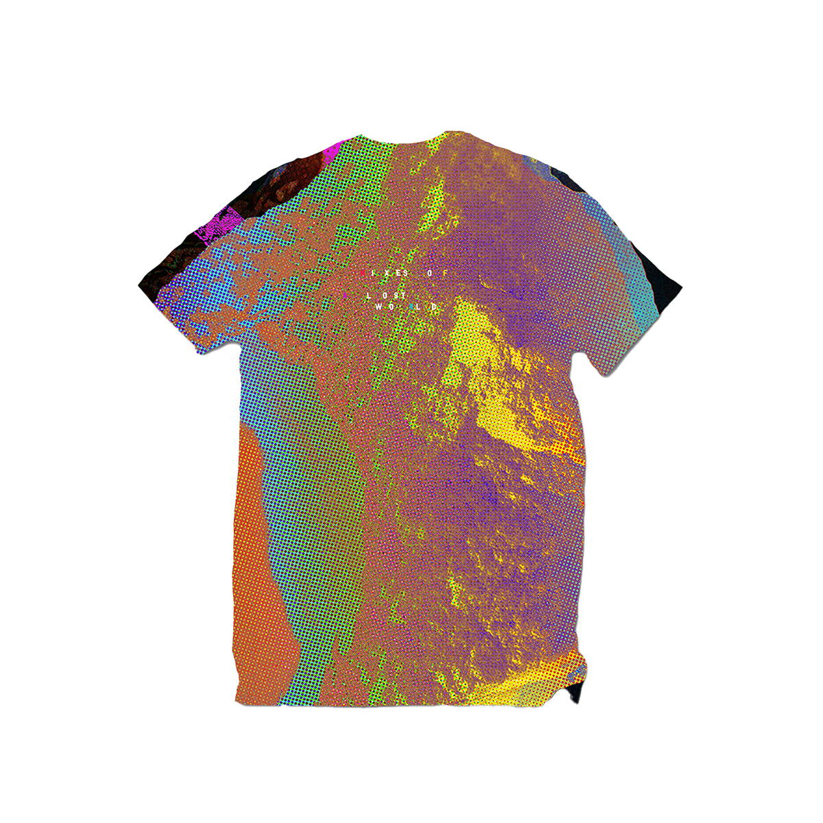 Mixes of a Lost World All Over Print V-Neck Tee