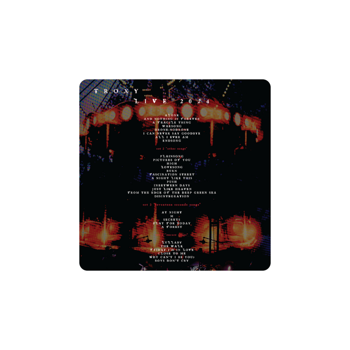 The Show Of A Lost World Coaster Set