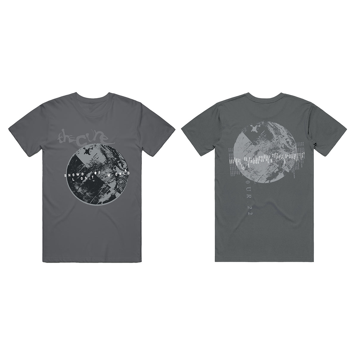 Shows Of A Lost World Charcoal T-Shirt