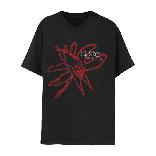 Redbird Black V-Neck T-Shirt