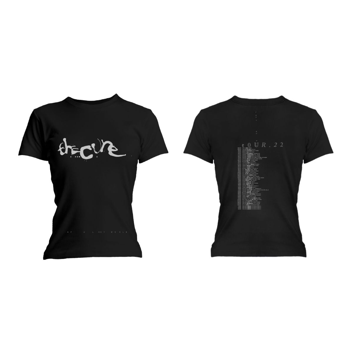 Shows Of A Lost World Logo Ladies Black T-Shirt