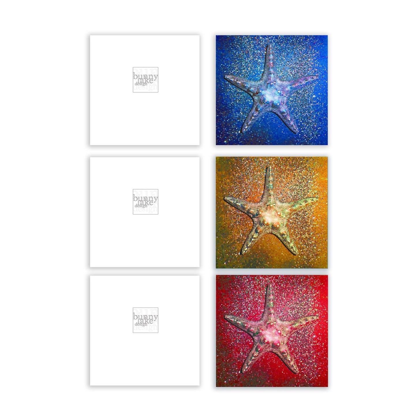Christmas Star Greeting Card Bundle