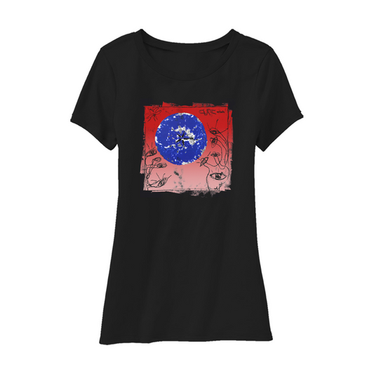 Wish 30th Album Ladies Black T-Shirt