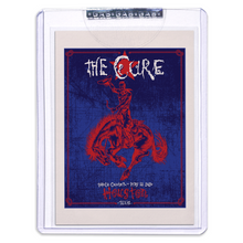 Load image into Gallery viewer, GAS The Cure May 12, 2023, Houston, TX Trading Card by Ben Brown
