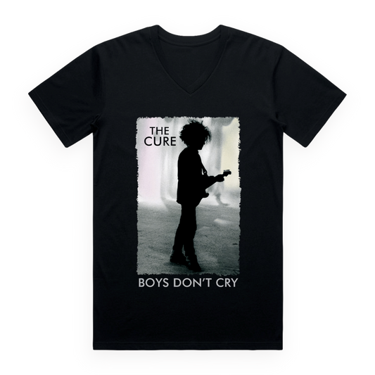 Boys Don't Cry Black V-Neck Tee