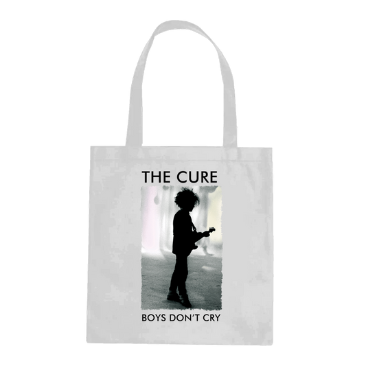 Boys Don't Cry White Tote
