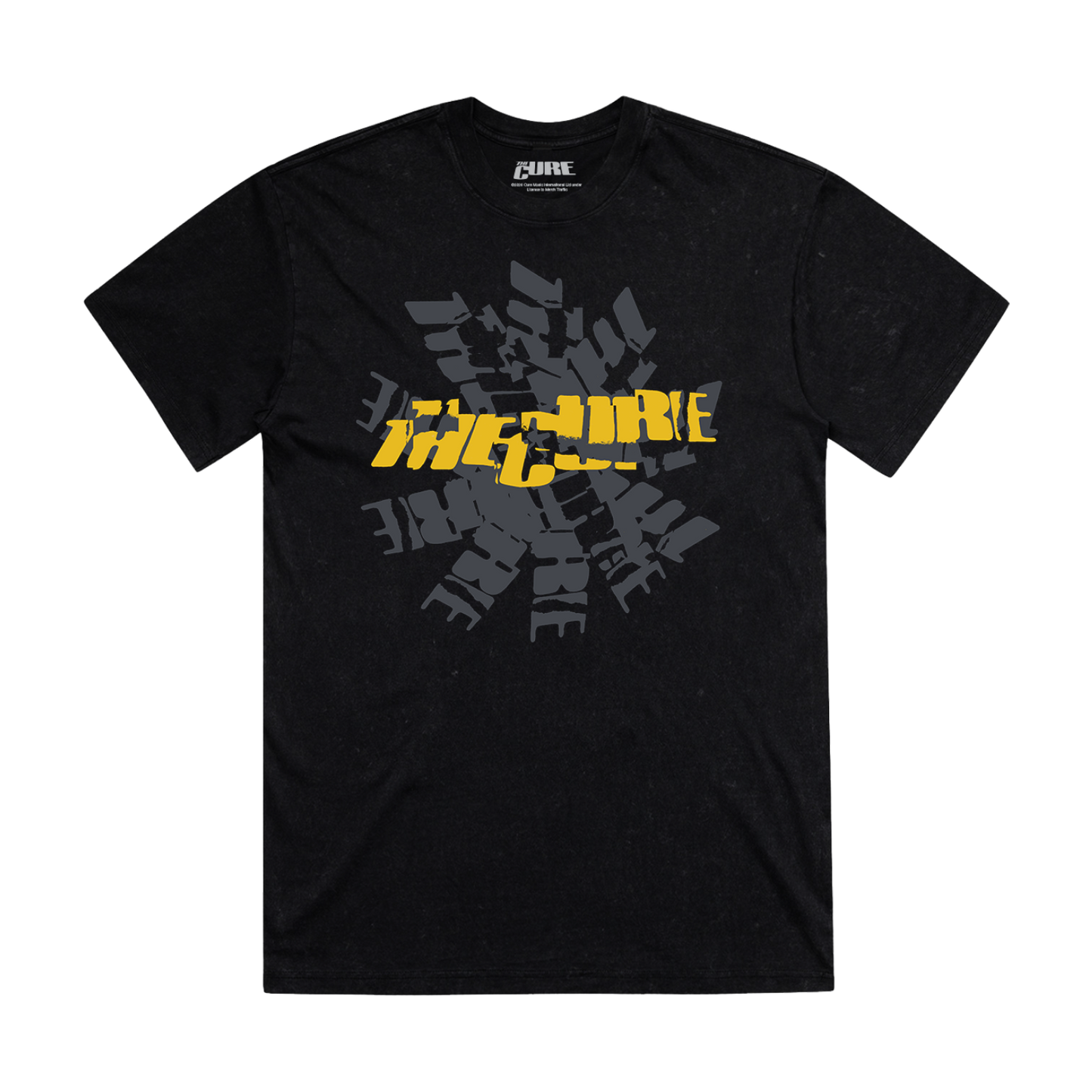 Festival Summer Dateback Black/Yellow T-Shirt