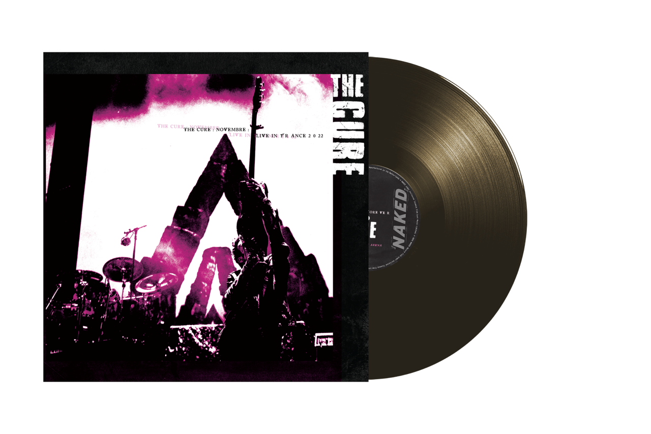 'NOVEMBRE : LIVE IN FRANCE 2022' - Signed double A-side 12" single on transparent black eco-friendly vinyl