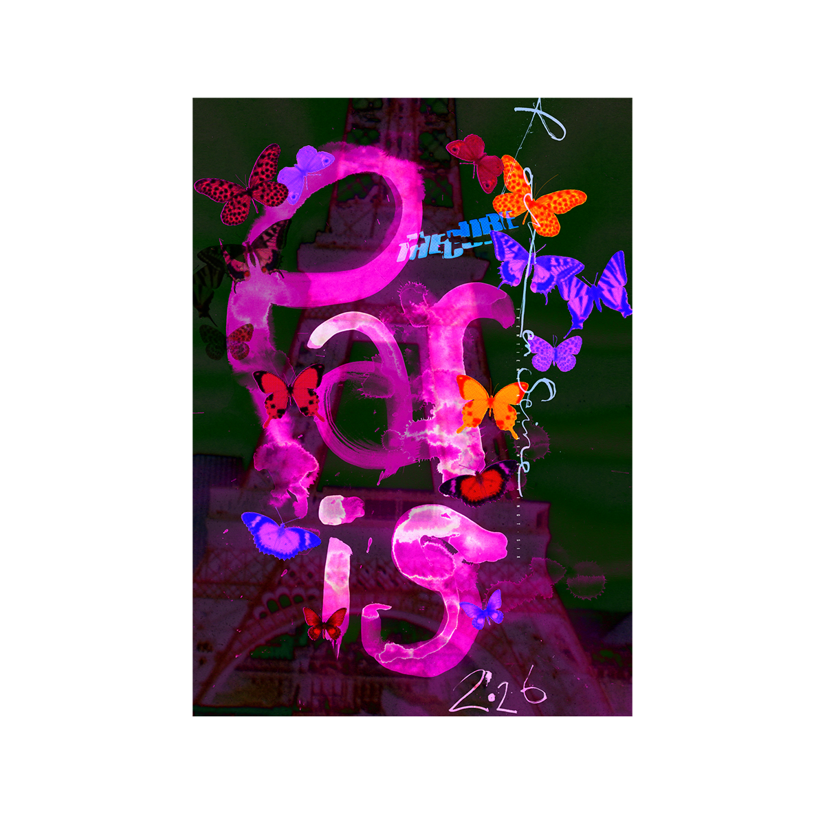 Exclusive Paris Event Poster (Pink)