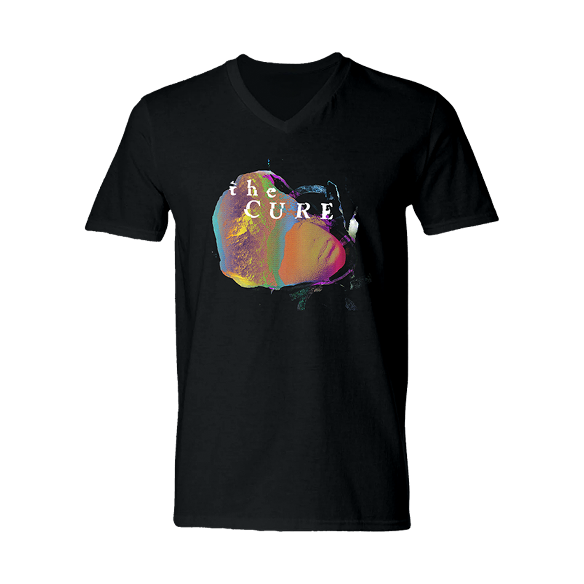 Mixes of a Lost World V-Neck Tee - Black