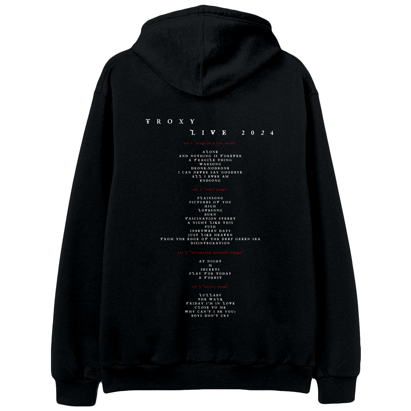 The Show Of A Lost World Hoodie