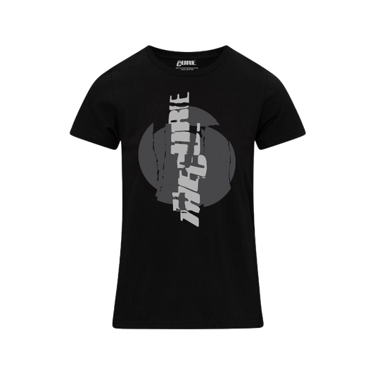 Vertical Festival Summer Women's Black T-Shirt