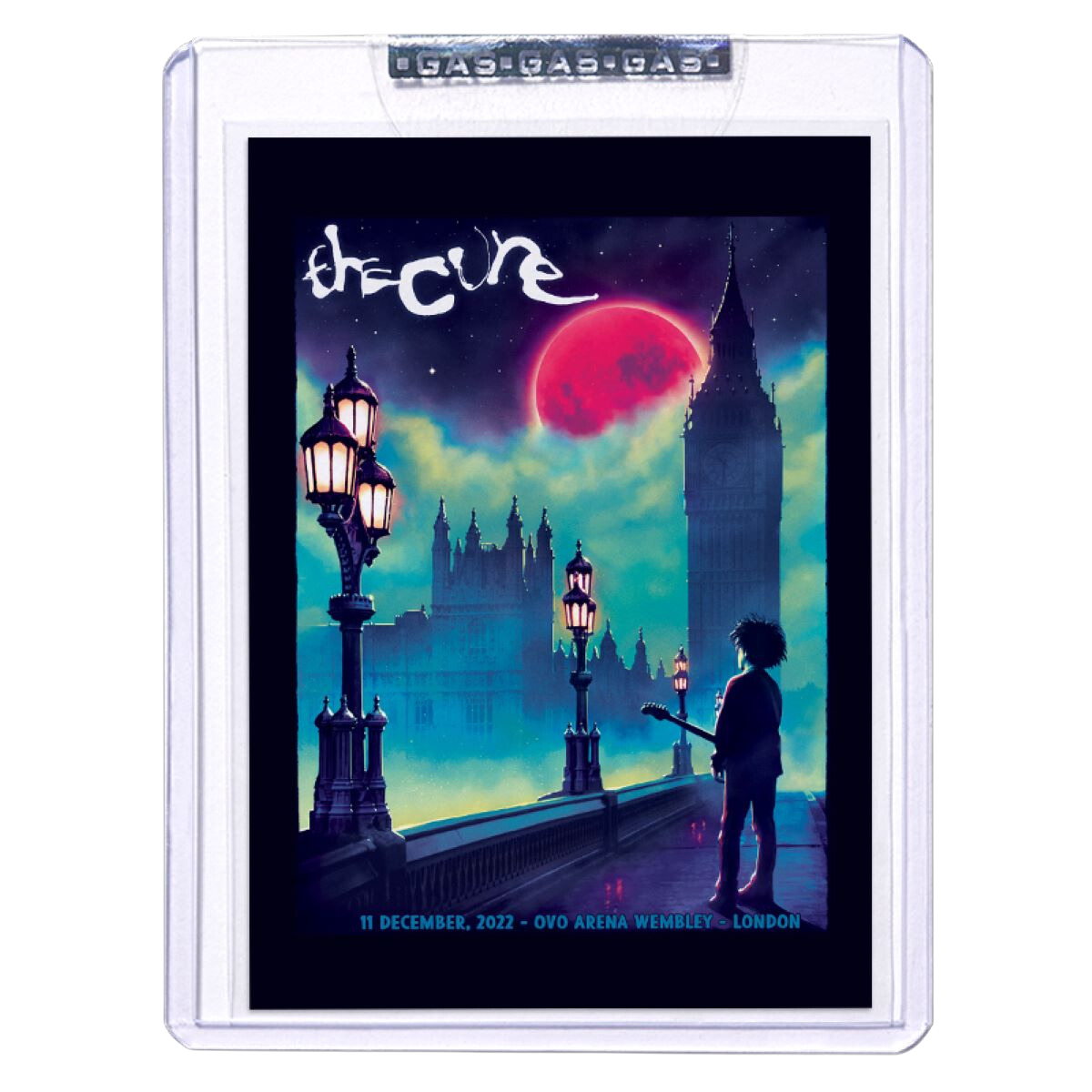 GAS The Cure Dec 11, 2022, London, England Trading Card By Tom Walker
