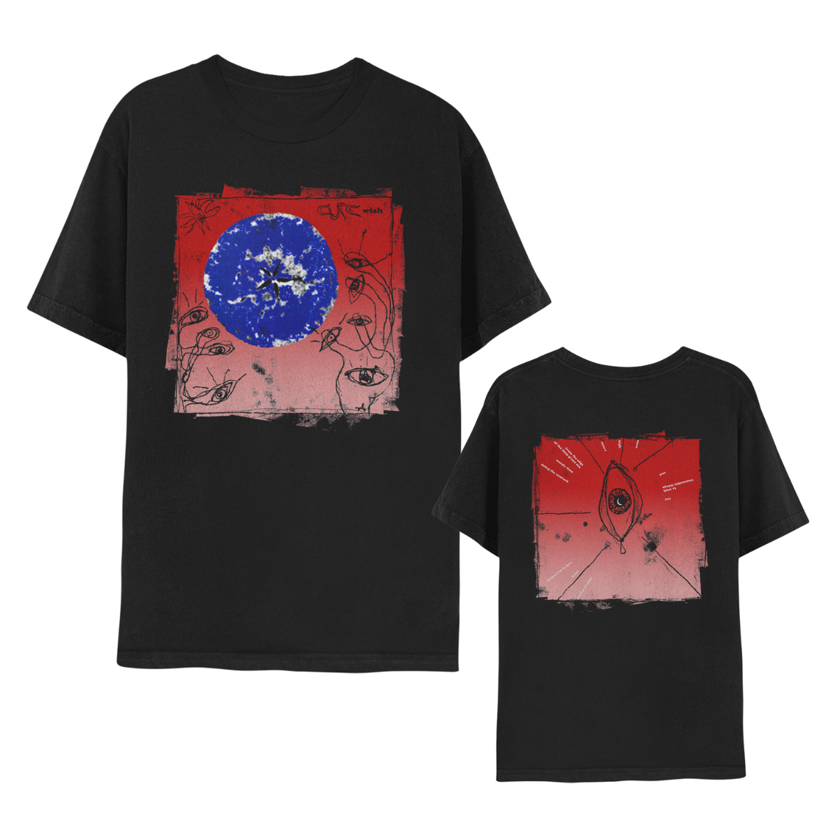 Wish 30th Album Black T-Shirt