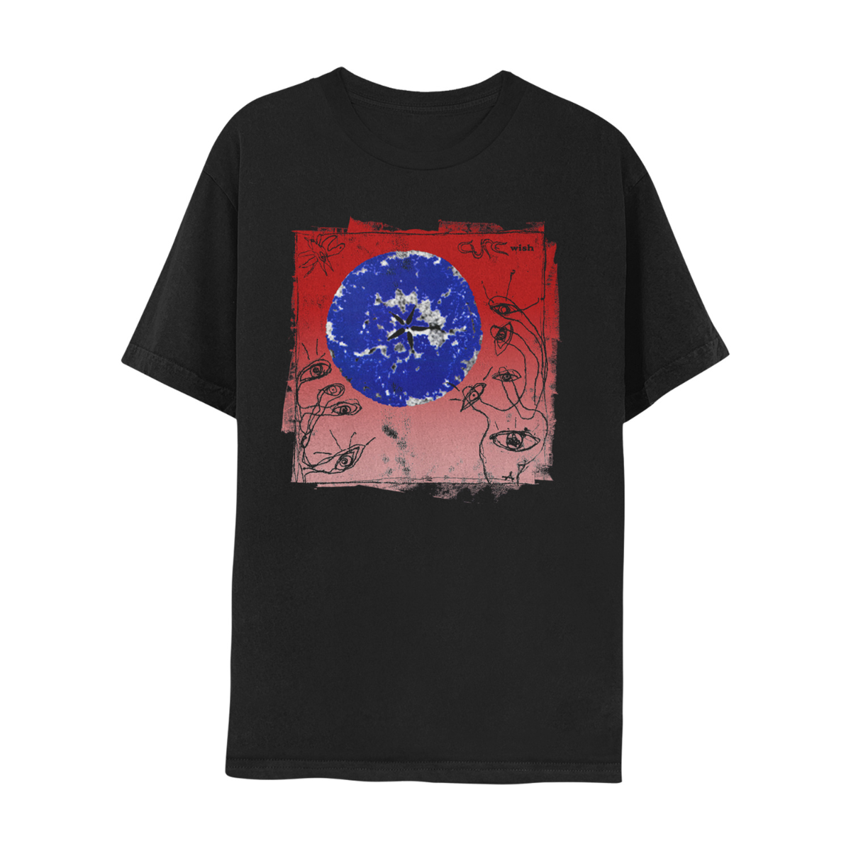 Wish 30th Album Black T-Shirt