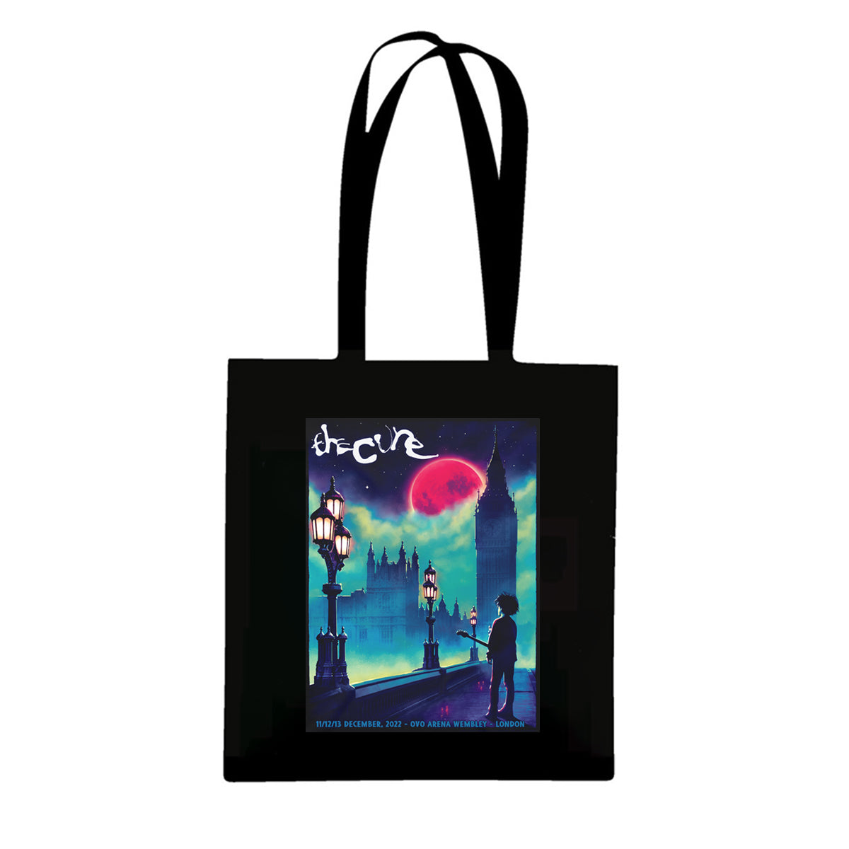 LONDON EVENT RED MOON TOTE BAG