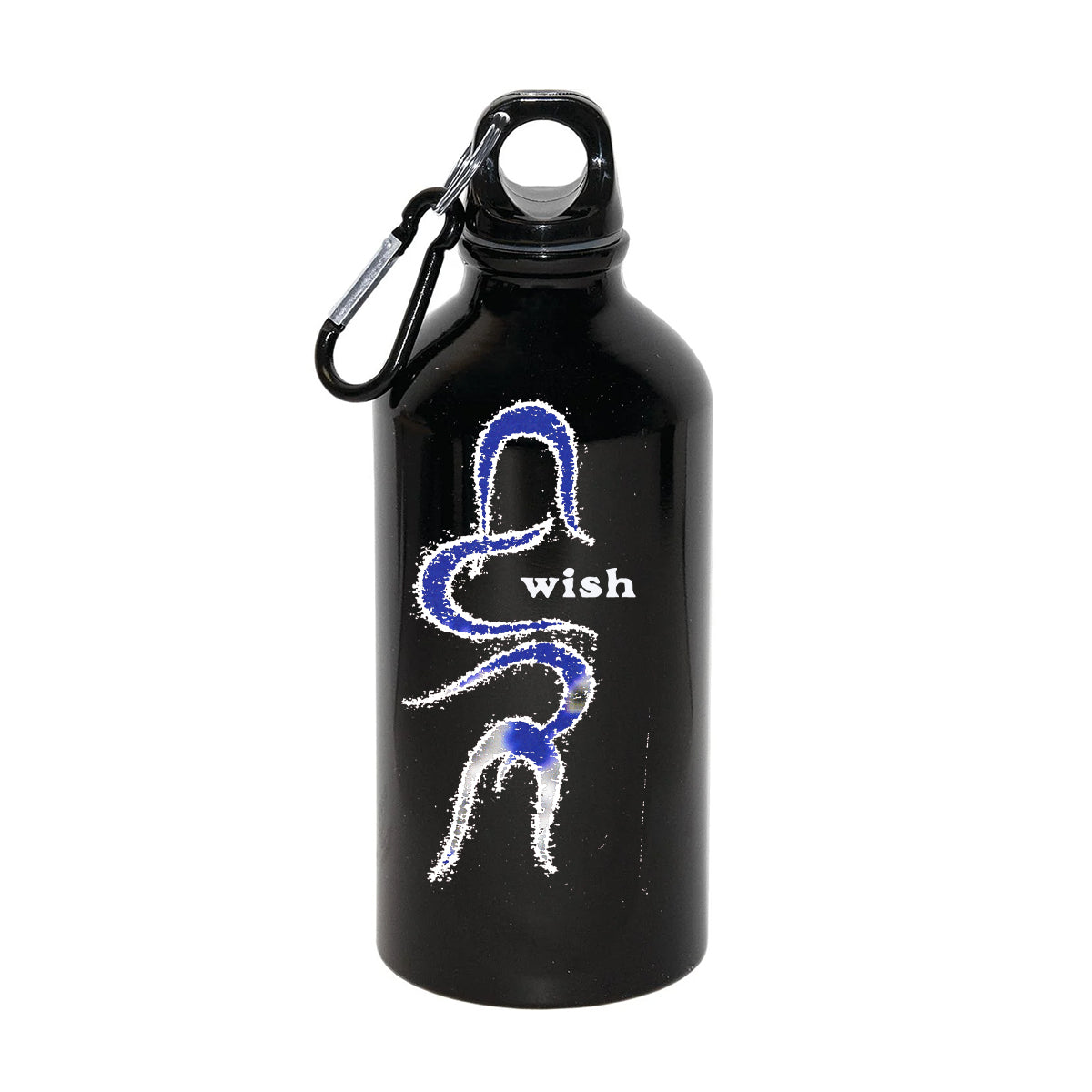 Wish Black Water Bottle