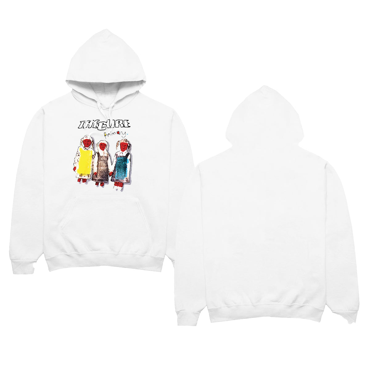 Primary White Hoodie